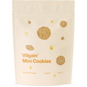 Vilgain Mini Cookies BIO Pomaranč a ananás 100 g - Skrátená trvanlivosť