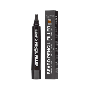 Pacinos Beard Pencil Filler - vodeodolná ceruzka na bradu DARK BROWN - tmavá hnedá