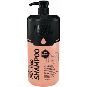 Nishman Hair Shampoo Sulfate Free- regeneračný bezsulfátový šampón, 1250 ml