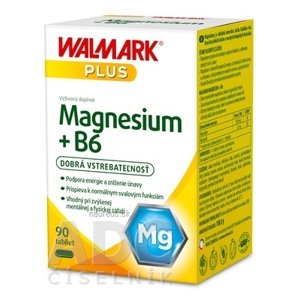 WALMARK, a.s. WALMARK Magnesium + B6 tbl 1x90 ks 90 ks