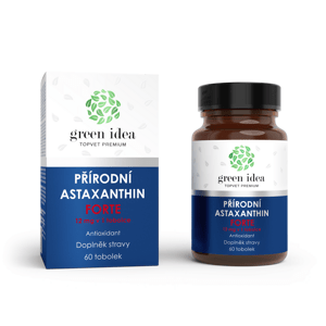 TOPVET GREEN IDEA Astaxantín 12 mg 60 ks