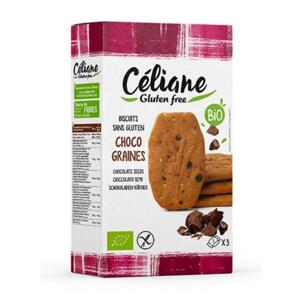 Celiane glutenfree Celiane bezlepkové raňajkové sušienky čokoládové so semienkami 150 g