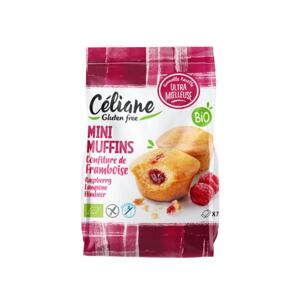 Celiane glutenfree Celiane bezlepkové mini mafiny s malinovou náplňou 200 g