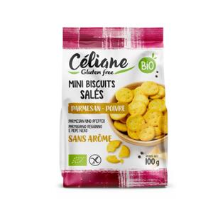 Celiane glutenfree Celiane bezlepkové chrumkavé krekry parmezán, korenie 100 g
