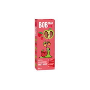 EIDOS Bob Snail - Ovocné plátky jablkovo-jahodové 30g